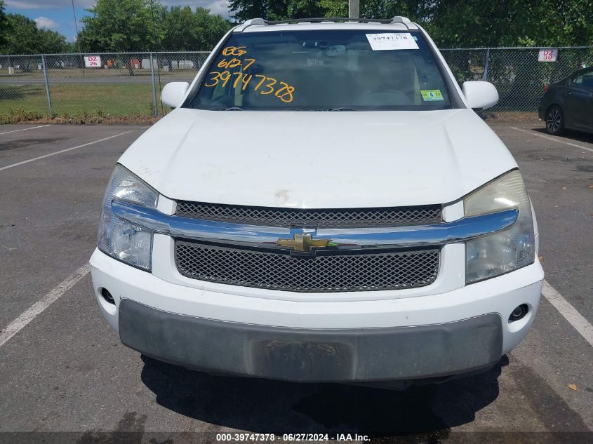 2006 Chevrolet Equinox Lt VIN: 2CNDL73F066072670 Lot: 39747378