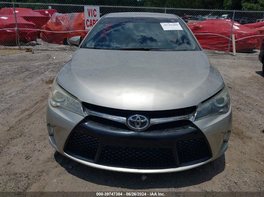 2016 Toyota Camry Se VIN: 4T1BF1FK1GU169237 Lot: 39747384