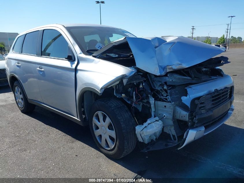 2015 Mitsubishi Outlander Es VIN: JA4AD2A36FZ001214 Lot: 39747394