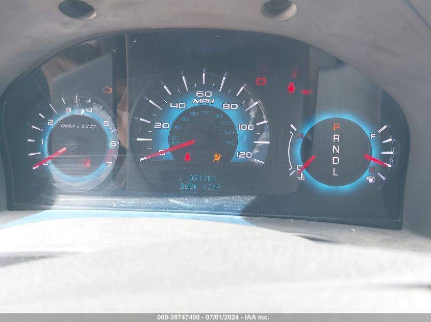 2012 Ford Fusion Sel VIN: 3FAHP0JA5CR166949 Lot: 39747400