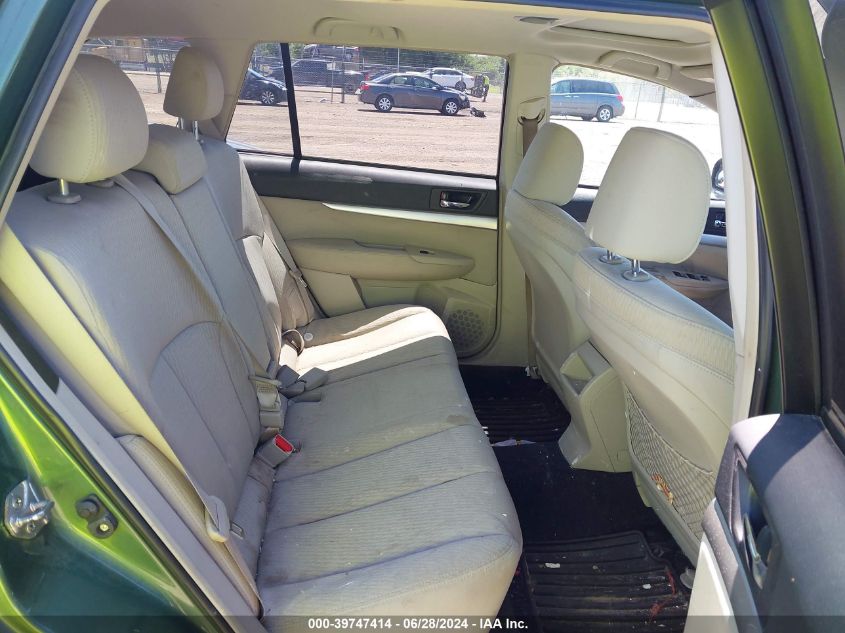 2011 Subaru Outback 2.5I Premium VIN: 4S4BRCGC1B3356602 Lot: 39747414