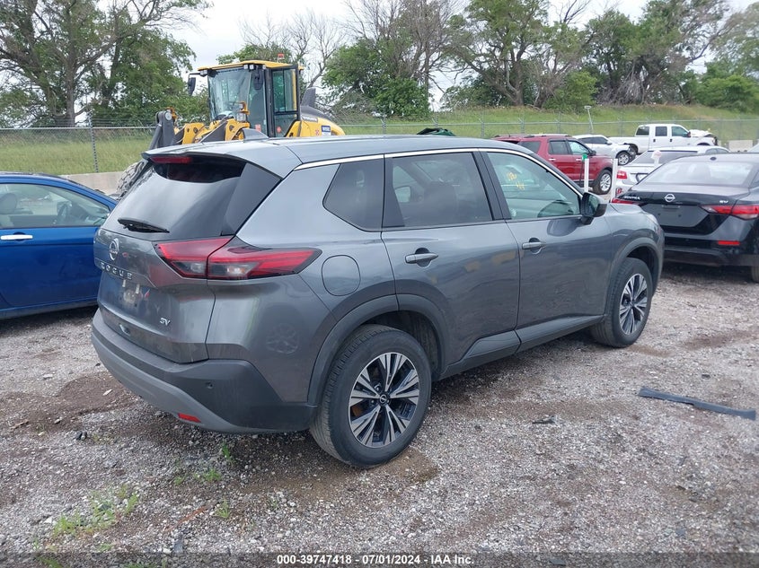 VIN 5N1BT3BAXPC892172 2023 NISSAN ROGUE SV FWD