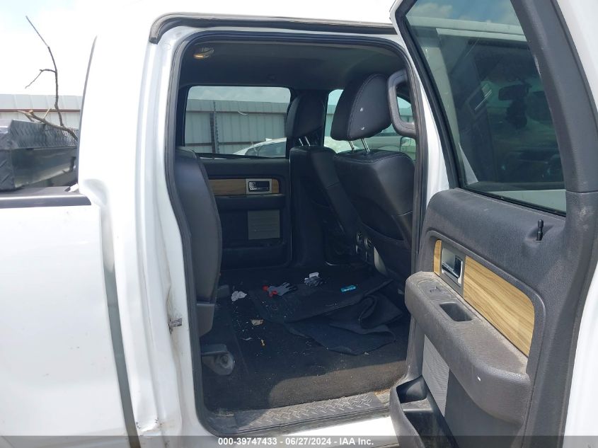 2011 Ford F-150 Lariat VIN: 1FTFW1CF3BFB61425 Lot: 39747433