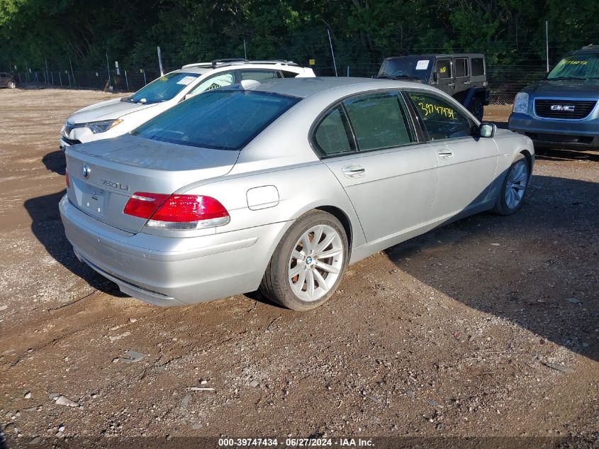 WBAHN83578DT83057 | 2008 BMW 750LI