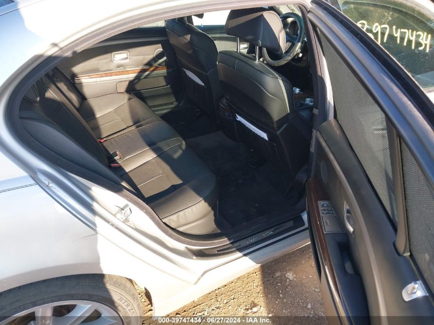 2008 BMW 750 Li VIN: WBAHN83578DC83057 Lot: 39747434