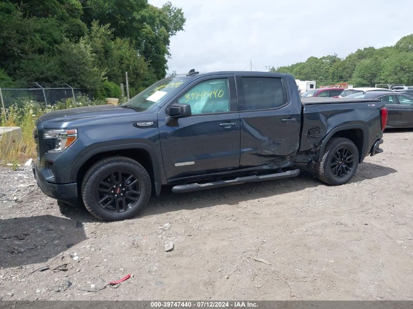 2021 GMC Sierra 1500 4Wd Short Box Elevation VIN: 1GTU9CED0MZ433078 Lot: 39747440