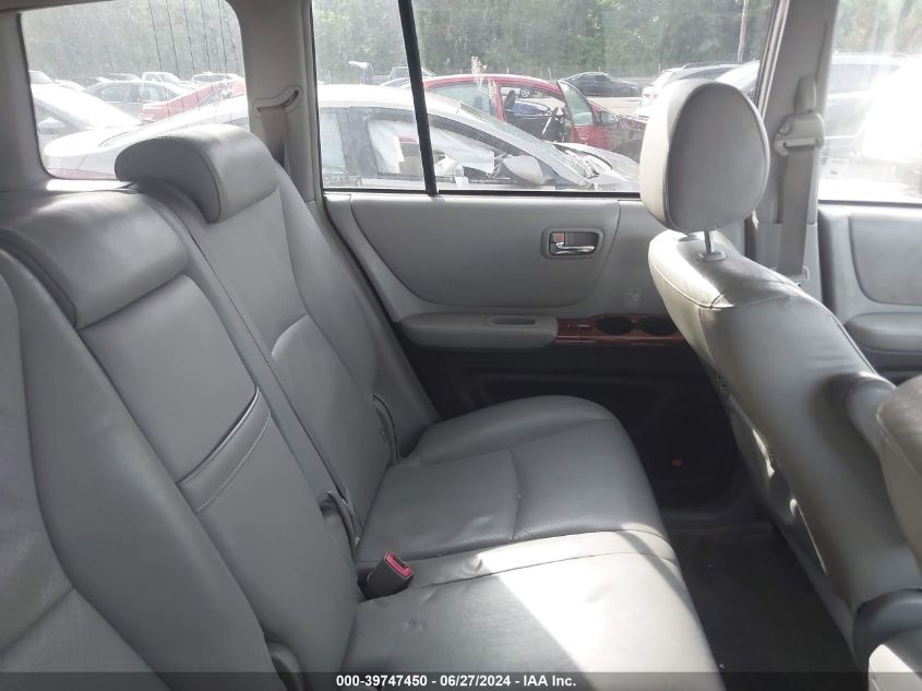 2004 Toyota Highlander VIN: JTEEP21A040038012 Lot: 39747450