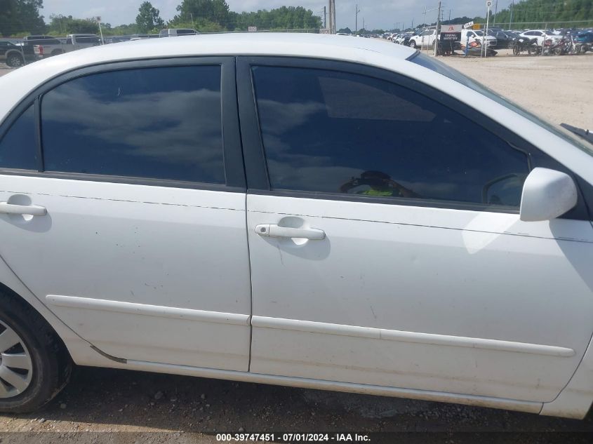 2004 Toyota Corolla Le VIN: 1NXBR32E14Z301492 Lot: 39747451