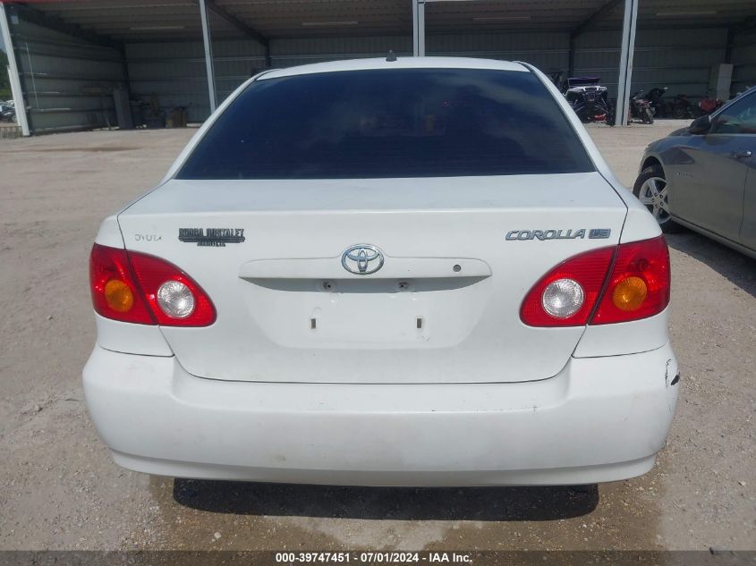 2004 Toyota Corolla Le VIN: 1NXBR32E14Z301492 Lot: 39747451