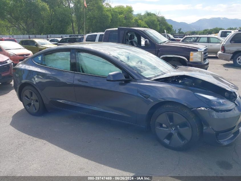 2023 Tesla Model 3 Rear-Wheel Drive VIN: 5YJ3E1EA5PF518218 Lot: 39747469