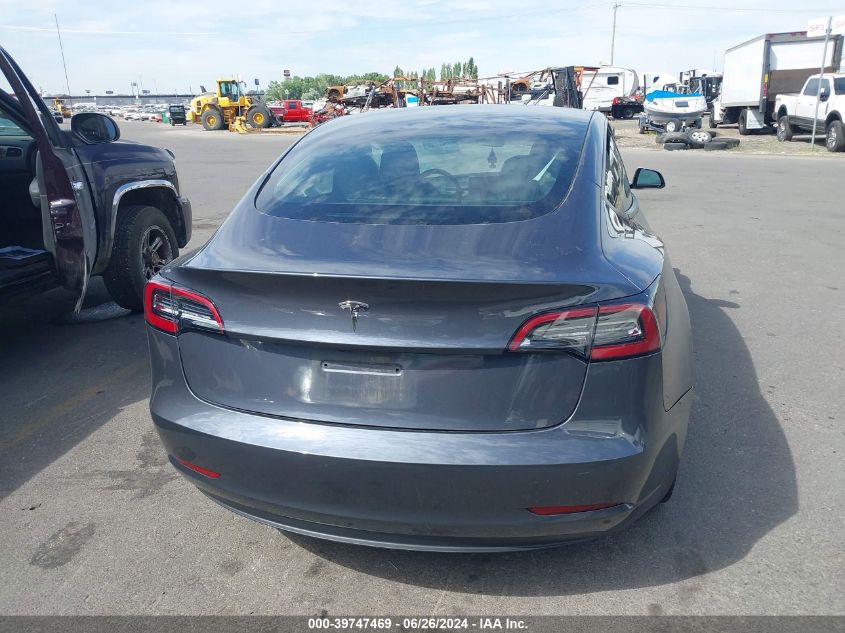 2023 Tesla Model 3 Rear-Wheel Drive VIN: 5YJ3E1EA5PF518218 Lot: 39747469