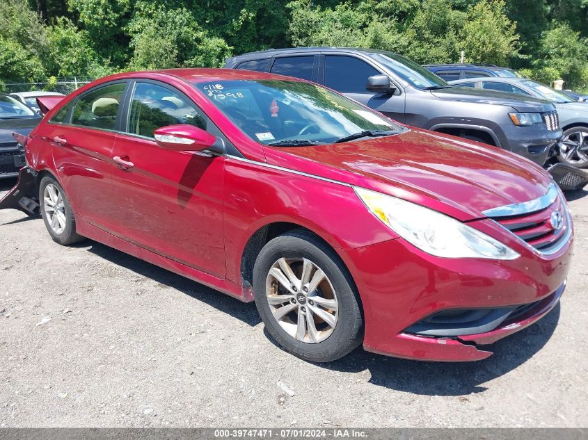 2014 HYUNDAI SONATA GLS - 5NPEB4AC4EH865158