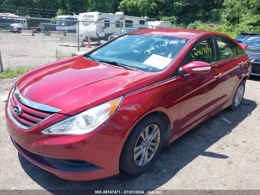 2014 HYUNDAI SONATA GLS - 5NPEB4AC4EH865158