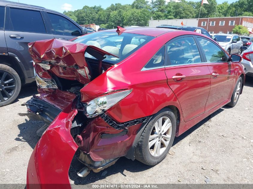 2014 Hyundai Sonata Gls VIN: 5NPEB4AC4EH865158 Lot: 39747471