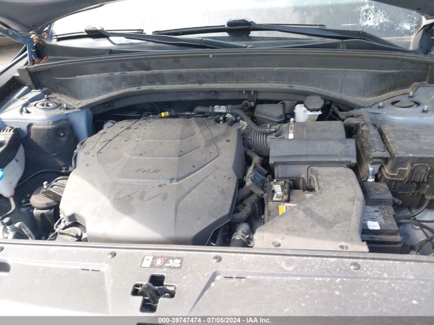 2022 Kia Telluride Ex VIN: 5XYP34HCXNG268258 Lot: 39747474