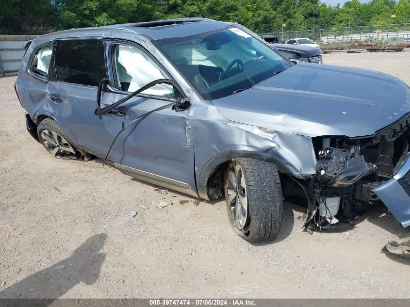 2022 Kia Telluride Ex VIN: 5XYP34HCXNG268258 Lot: 39747474