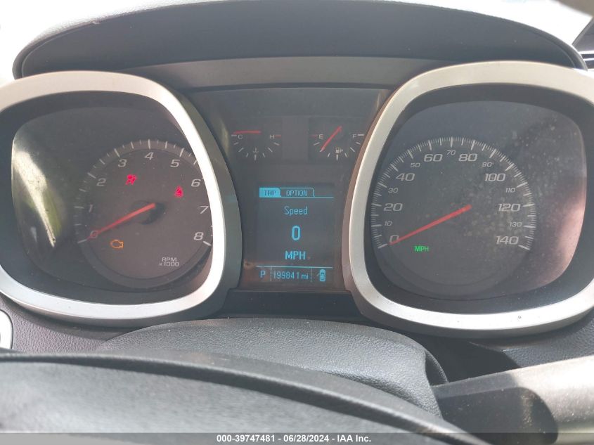 2013 Chevrolet Equinox Ls VIN: 2GNALBEK6D6321482 Lot: 39747481