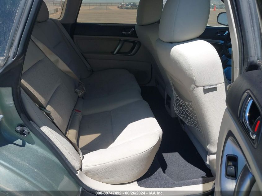 2009 Subaru Outback 2.5I VIN: 4S4BP60C996311126 Lot: 39747492