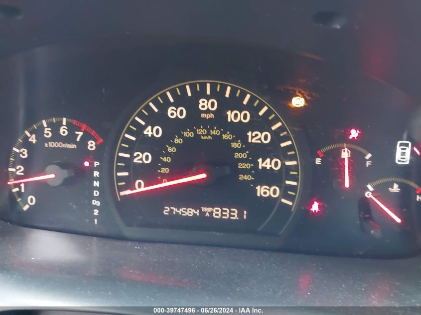 2005 Honda Accord 2.4 Dx VIN: 1HGCM561X5A176264 Lot: 39747496