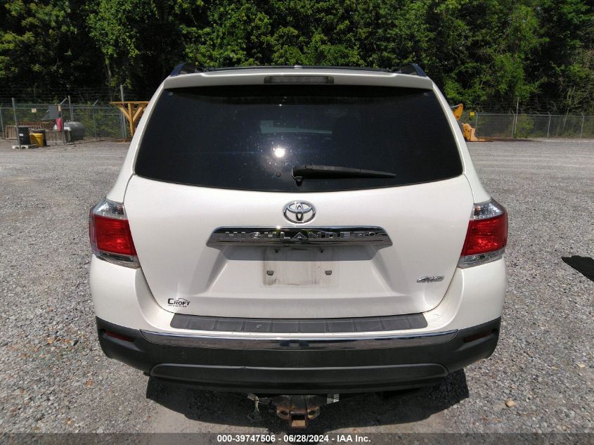 2011 Toyota Highlander Se V6 VIN: 5TDBK3EH3BS081157 Lot: 39747506