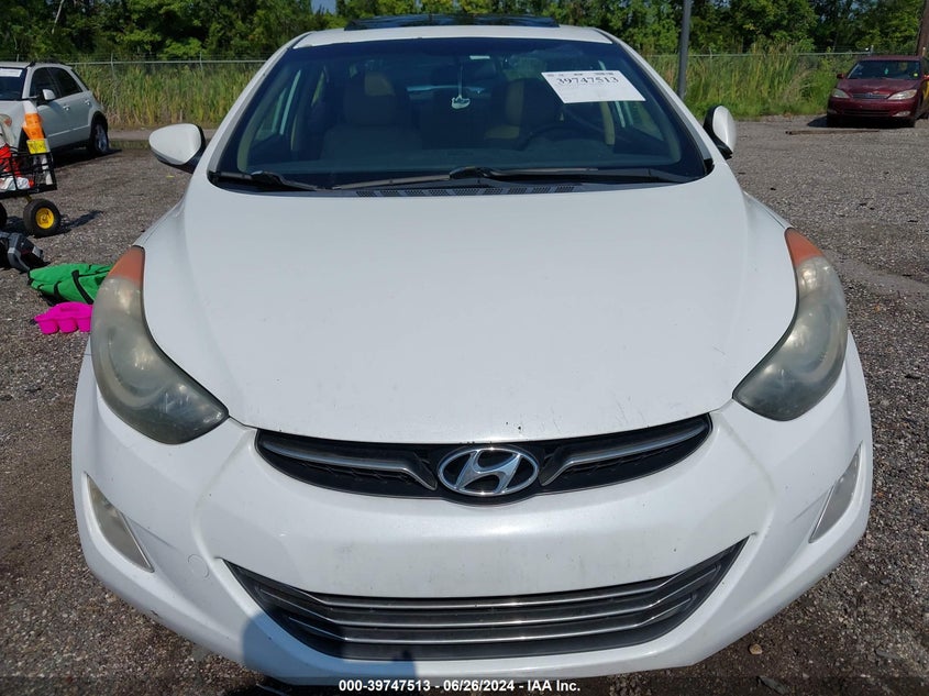 5NPDH4AE5BH010671 2011 Hyundai Elantra Limited