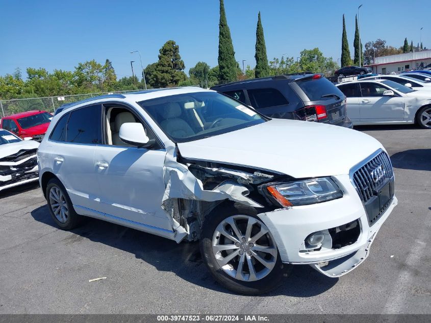 2014 Audi Q5 Premium VIN: WA1CFAFP3EA053261 Lot: 39747523