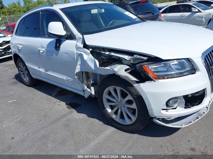 2014 Audi Q5 Premium VIN: WA1CFAFP3EA053261 Lot: 39747523