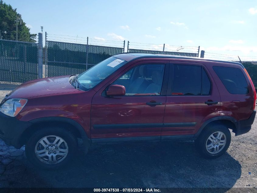 2004 Honda Cr-V Ex VIN: SHSRD78884U255168 Lot: 39747538