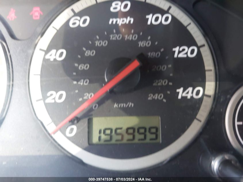 2004 Honda Cr-V Ex VIN: SHSRD78884U255168 Lot: 39747538