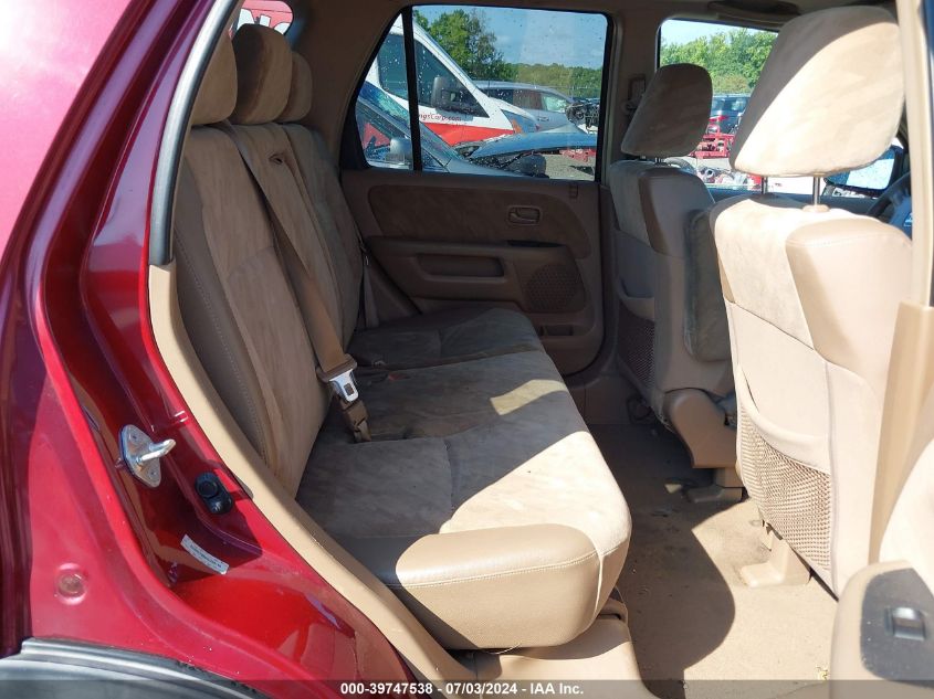 2004 Honda Cr-V Ex VIN: SHSRD78884U255168 Lot: 39747538