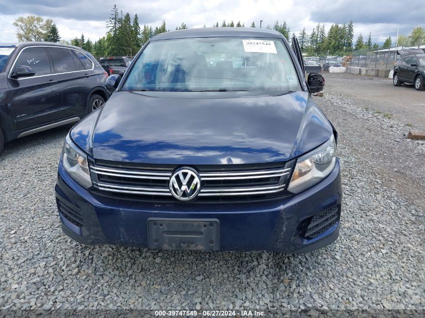 2014 VOLKSWAGEN TIGUAN S/SE/SEL/R-LINE - WVGBV3AX3EW589018