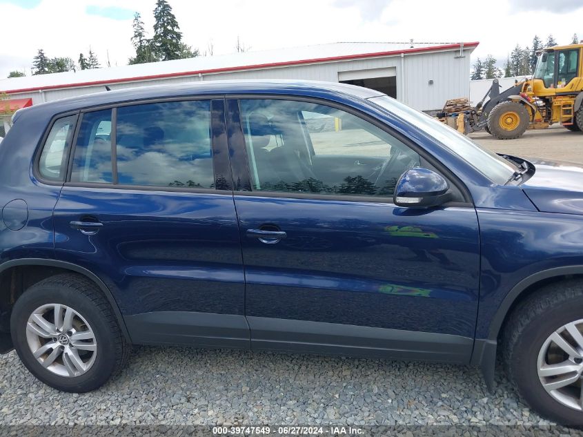 2014 VOLKSWAGEN TIGUAN S/SE/SEL/R-LINE - WVGBV3AX3EW589018