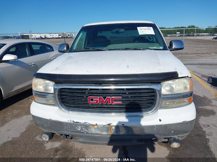 1999 GMC Sierra 1500 Sl VIN: 2GTEC19T5X1507054 Lot: 39747581