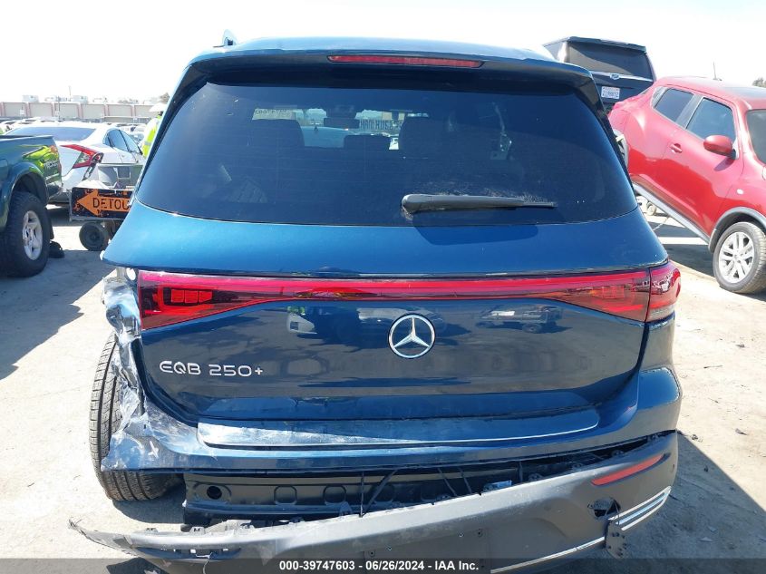 W1N9M0CB9PN044822 2023 Mercedes-Benz Eqb 250 Suv