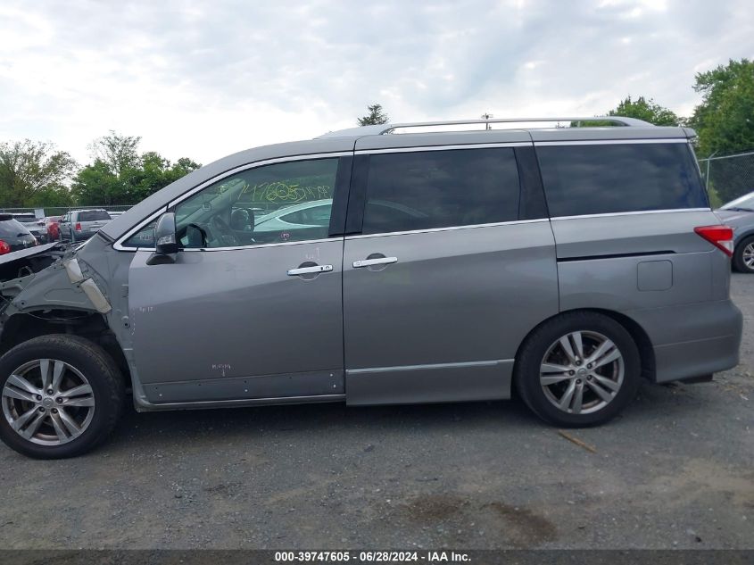 2012 Nissan Quest Sl VIN: JN8AE2KP2C9032464 Lot: 39747605