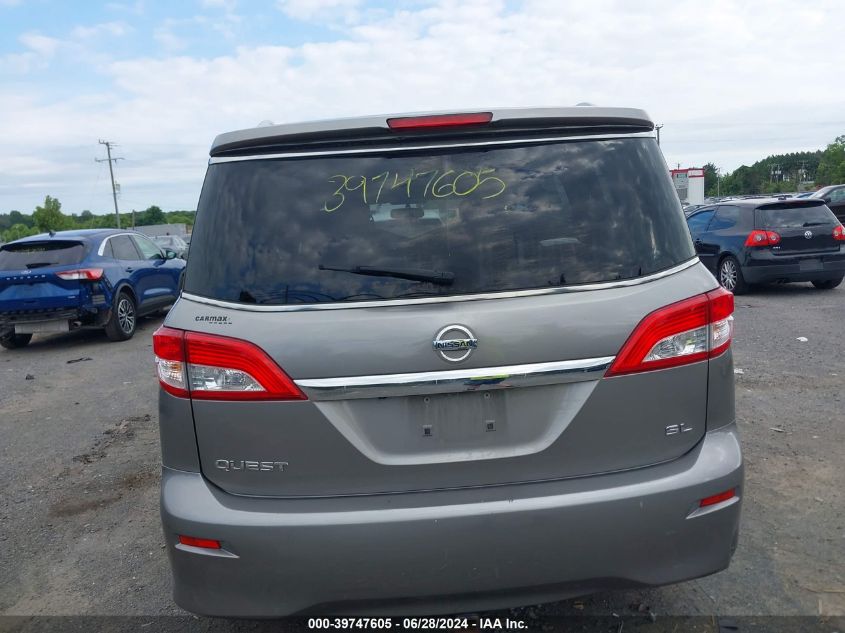 2012 Nissan Quest Sl VIN: JN8AE2KP2C9032464 Lot: 39747605