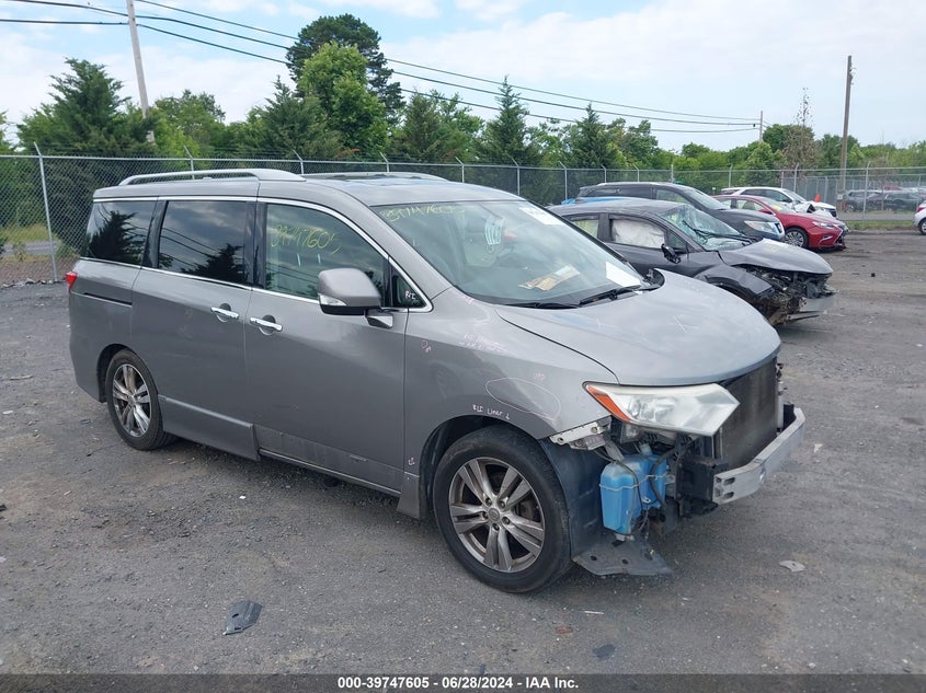 2012 Nissan Quest Sl VIN: JN8AE2KP2C9032464 Lot: 39747605