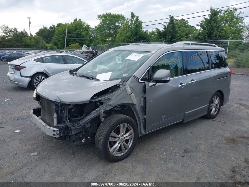 2012 Nissan Quest Sl VIN: JN8AE2KP2C9032464 Lot: 39747605