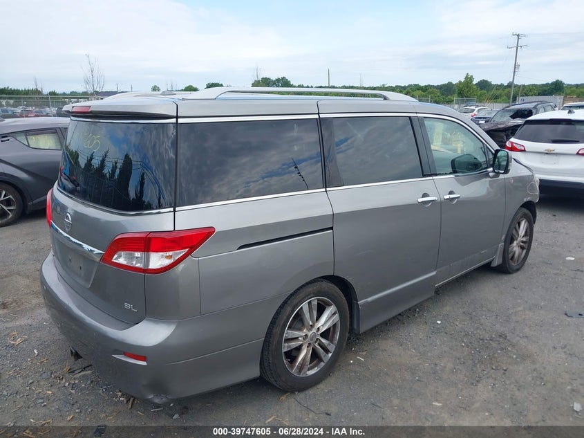 2012 Nissan Quest Sl VIN: JN8AE2KP2C9032464 Lot: 39747605