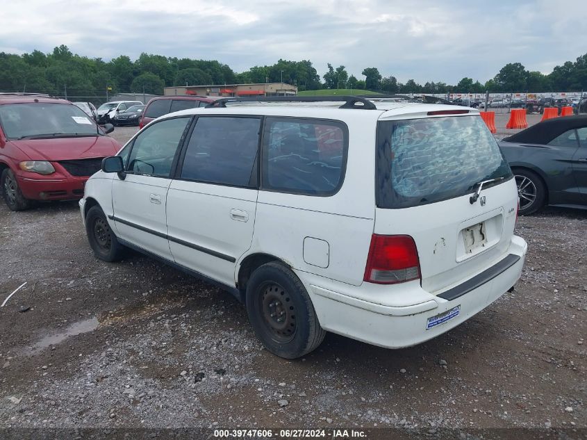 1998 Honda Odyssey Ex/Lx VIN: JHMRA3867WC010058 Lot: 39747606