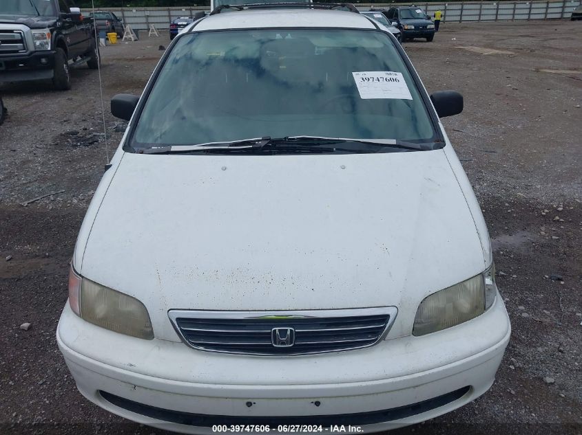 1998 Honda Odyssey Ex/Lx VIN: JHMRA3867WC010058 Lot: 39747606