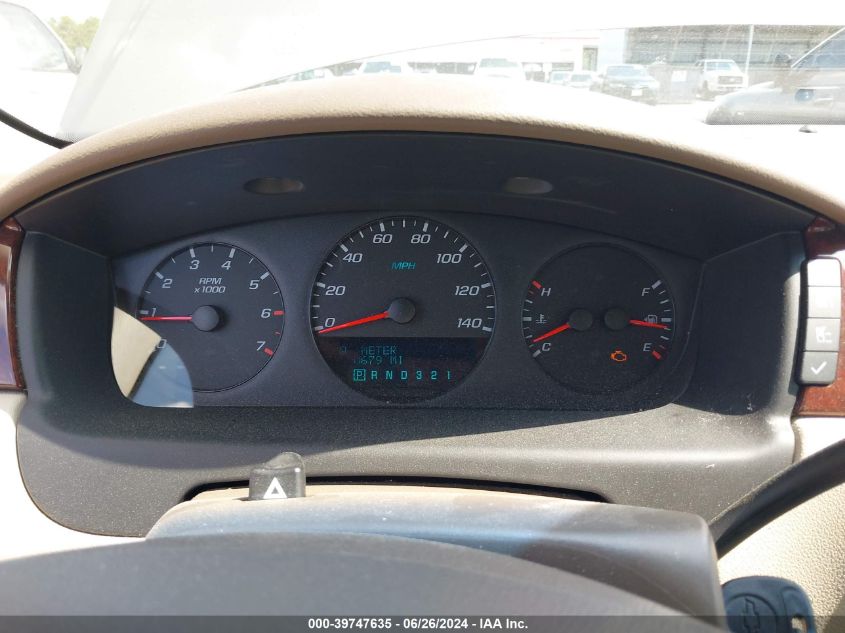 2006 Chevrolet Impala Ls VIN: 2G1WB58K969245555 Lot: 39747635