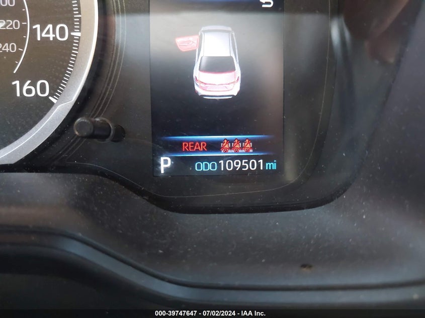 VIN JTDEPMAE1MJ162321 2021 TOYOTA COROLLA LE