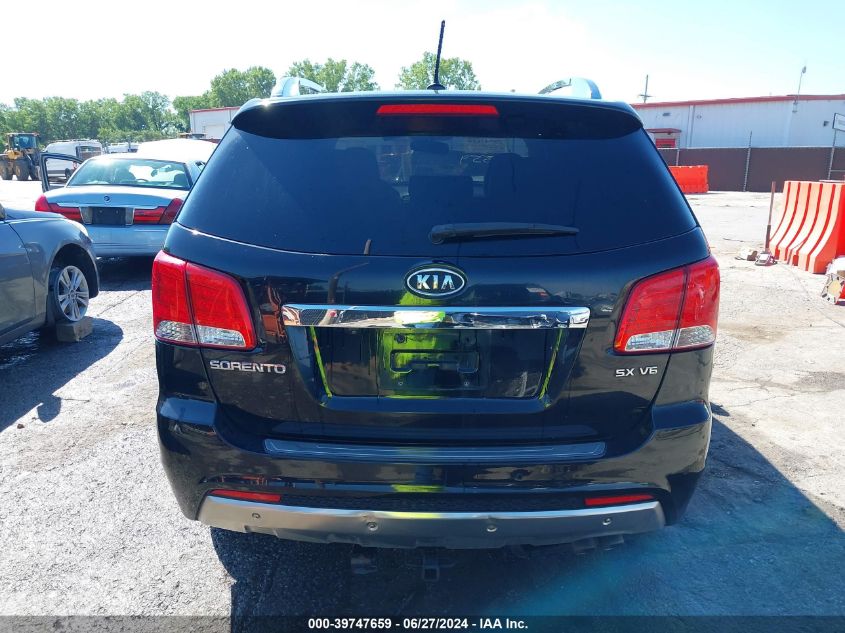 2012 Kia Sorento Sx V6 VIN: 5XYKWDA28CG231855 Lot: 39747659