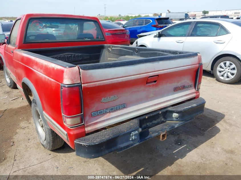 1993 GMC Sonoma VIN: 1GTCS14R4P8500065 Lot: 39747674