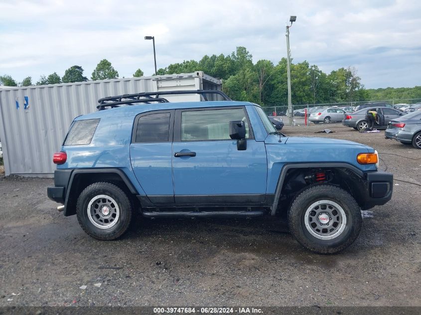 2014 Toyota Fj Cruiser VIN: JTEBU4BF4EK193783 Lot: 39747684