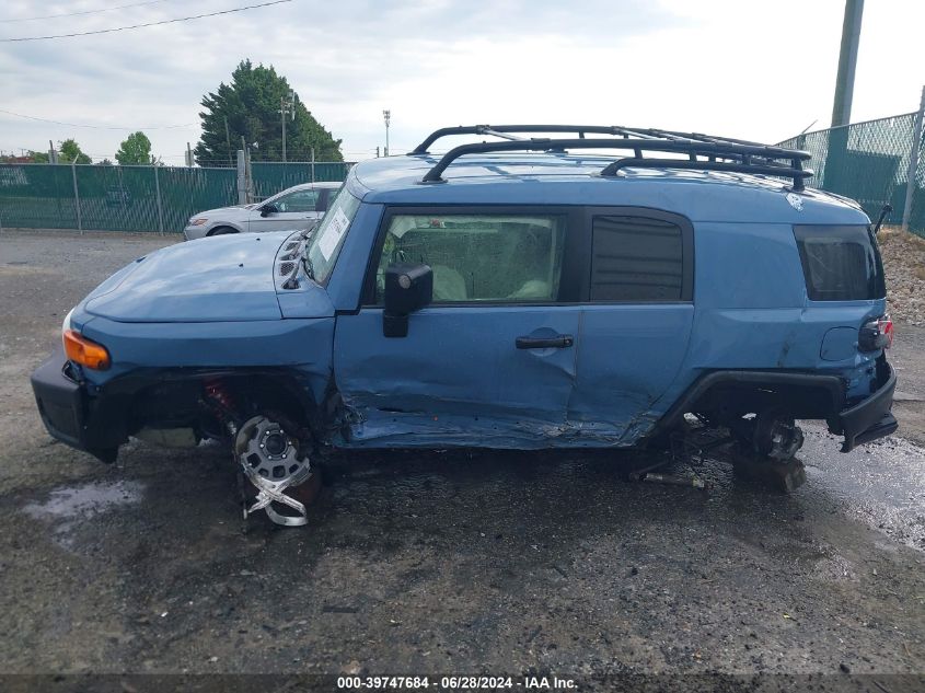 2014 Toyota Fj Cruiser VIN: JTEBU4BF4EK193783 Lot: 39747684