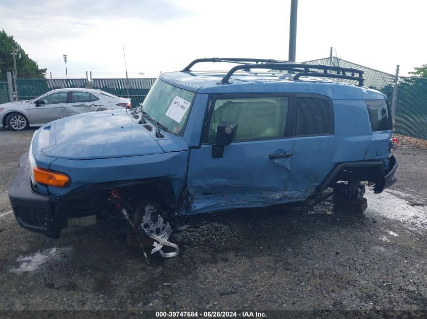 2014 Toyota Fj Cruiser VIN: JTEBU4BF4EK193783 Lot: 39747684