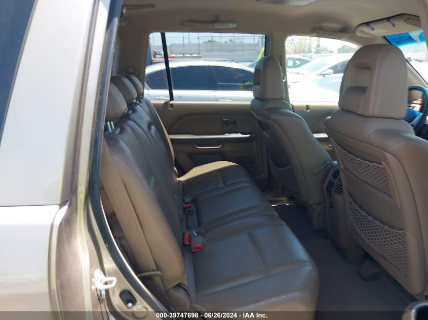 2004 Honda Pilot Ex-L VIN: 2HKYF18624H612287 Lot: 39747698