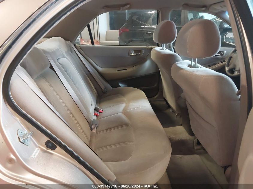 2000 Honda Accord 2.3 Lx VIN: 1HGCG564XYA139320 Lot: 39747716